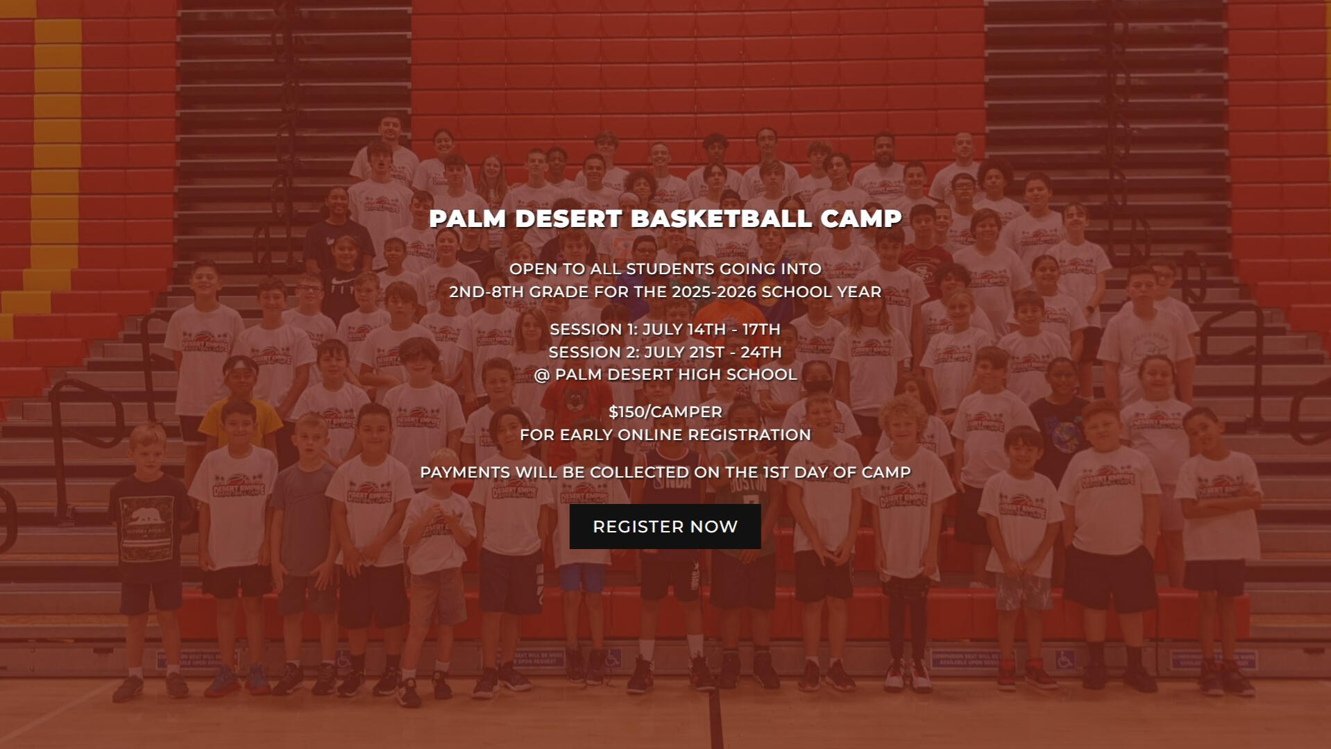 Palm Desert Basketball Camp